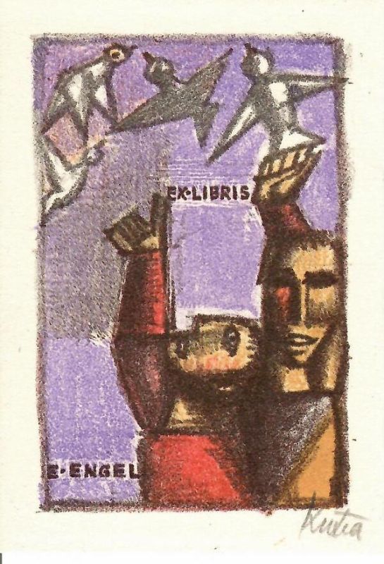 Ex libris E. Engel
