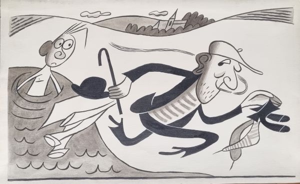 Skromné přání: Pane, vraťte mi ašpoň ty falešný žuby čo šou v kapše u vešty!