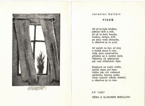 P.F. 1987 Věra a Vladimír Mikulovi - Komárek, Vladimír