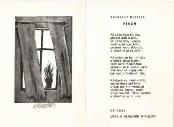 P.F. 1987 Věra a Vladimír Mikulovi