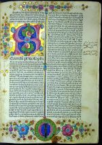 Quadragesimale seu Sermonariu[m] duplicatu[m] scilicet per Adventu[m] et Quadragesima[m]: de penitentia et eius partibus: Editu[m] a venerabili viro Michaele de Mediolano ordinis minor.  (Sermoniarum de poenitentia per adventum et quadregesimam). - Carcano, Michael de