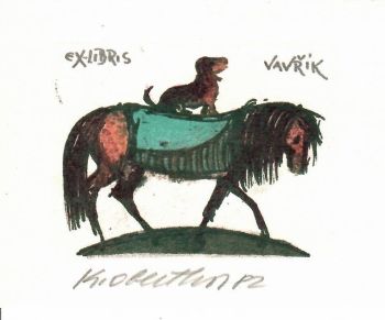 Ex libris Vavřík
