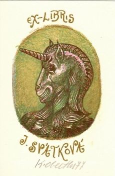 Ex libris J. Svátková