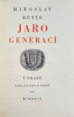 Jaro generací. - Rutte, Miroslav