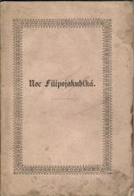 Noc filipojakubská. Powjdka z německého přeložená od L. P. - 