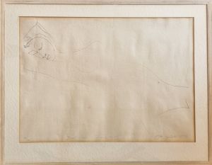 Ležící ženský akt - Janeček, Ota