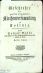 Geschichte der grossen allgemeinen Kirchenversammlung zu Kostniz. Erster un Zweyter Theil (ze čtyř dílů) - Royko, Caspar