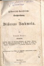 Historisch=statistische Beschreibung der Diöcese Budweis. - Trajer, Johann
