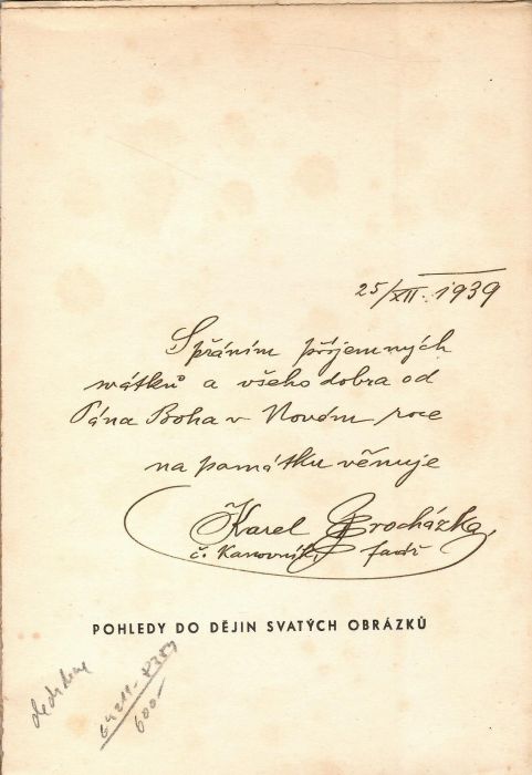 Pohledy do dějin svatých obrázků. 