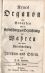 Neues Organon oder Gedanken über die Erforschung und Bezeichnung des Wahren und dessen Unterscheidung vom Irrthurm und Schein. Erster Band (von 2. Bänden). - Lambert, J.(ohann) H.(einrich)