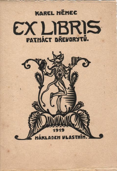 Ex libris 15 dřevorytů.