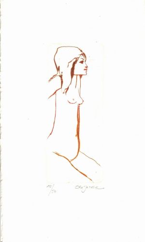 Ženký akt - Janeček, Ota