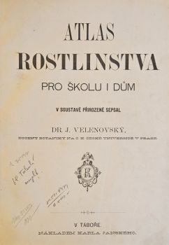 Atlas rostlinstva pro školu i dům v soustavě přirozené sepsal ...