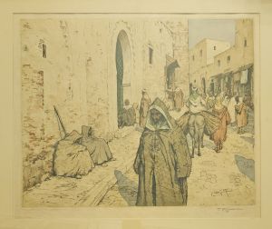 Ulice v Tangeru - Šimon,  František Tavík