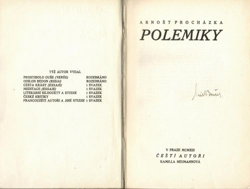 Polemiky.