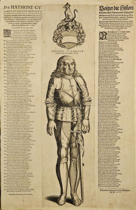 DE HAYMONE GYGANTE, ET ORIGINE MONASTERII HVIVS VVILTHINENSIS SACROSANCTA... (Volget die Histor von Ersten Vrsprung vnd Anfang deß löblichen vralten Gottshauß vnd Klosters zu Wildhan...)