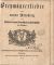 Freymäurerlieder mit neuen Melodien, zum Besten der neuen Armenschule zum Friedrichstadt bey Dressden. - 