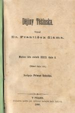 Dějiny Těšínska. - Sláma, František