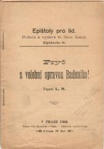 Pryč s volební opravou Badeniho! - [Machač, Ladislav]