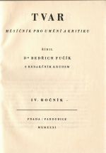 Tvar IV. - Fučík, Bedřich