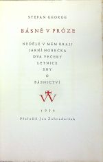 Básně v próze. - George, Stefan
