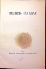 Svítání na zapádě. - Březina, Otakar