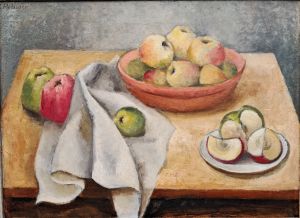 Zátiší s ovocem - Fleissner-Plischke, Edith
