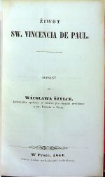 Žiwot sw. Vincencia de Paul. - Štulc, Václav