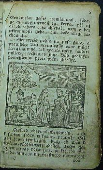 Hystorye o krásné Genowefě.