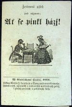 Žertowná pjseň pod názwem: Ať se pinkl Házj! - 