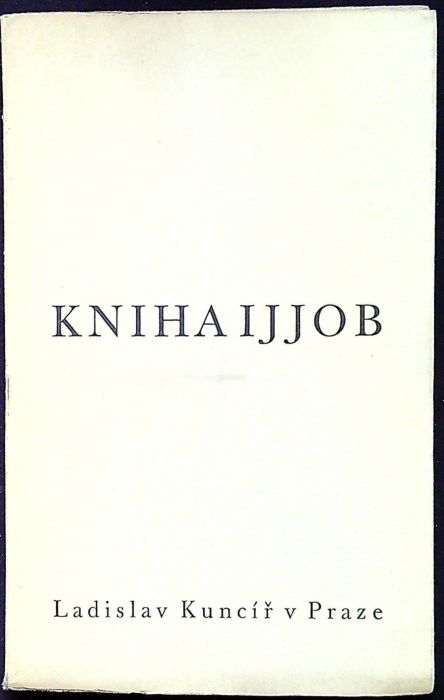 Kniha Ijjob.