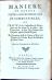 MANIERE DE RENDRE TOUTES SORTES D´ÉDIFICES INCOMBUSTIBLES; OU TRAITE sur la Construction des Voutes, faites avec des briques et du platre, dites Voutes plates; et d´un Toit de brique, sans Charpente, appelle Comble Briqueté. - d´Estié, Félix Francois