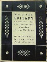 Epitafy. - Peška, Bedřich
