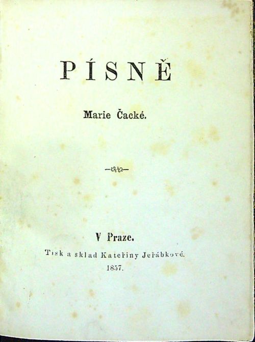 Písně.