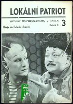 Lokální patriot. Noviny Osvobozeného divadla. Ročník II., číslo 3. - 