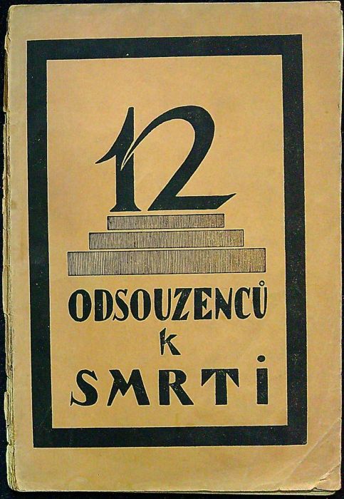 12 odsouzenců k smrti. Soud nad socialisty revolucionáři v Moskvě.