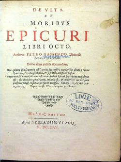 DE VITA ET MORIBVS EPICURI LIBRI OCTO.