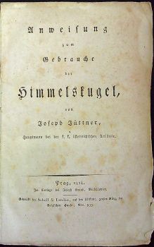 Anweisung zum Gebrauche der Himmelskugel, von ....