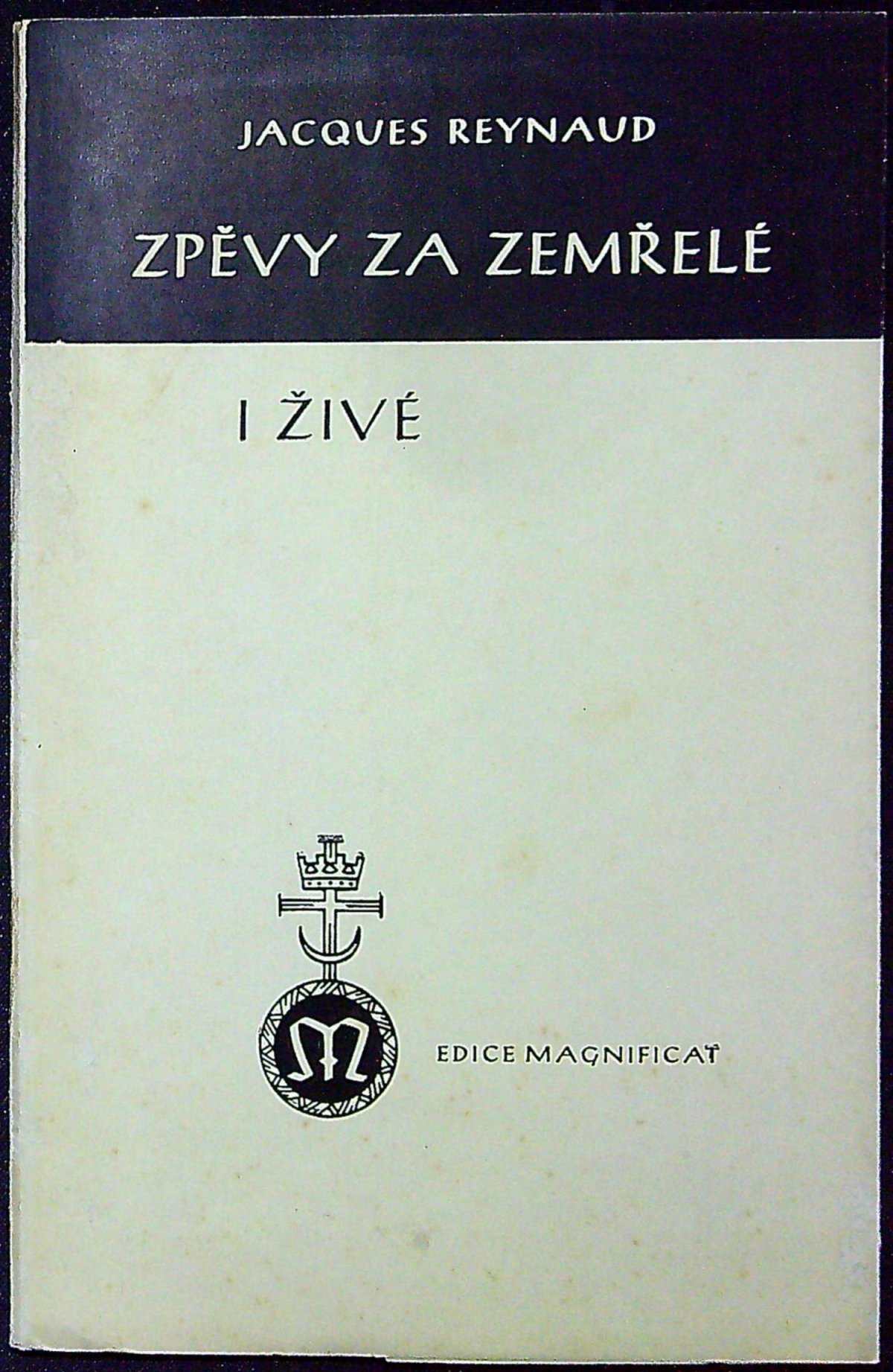 Zpěvy za zemřelé i živé.