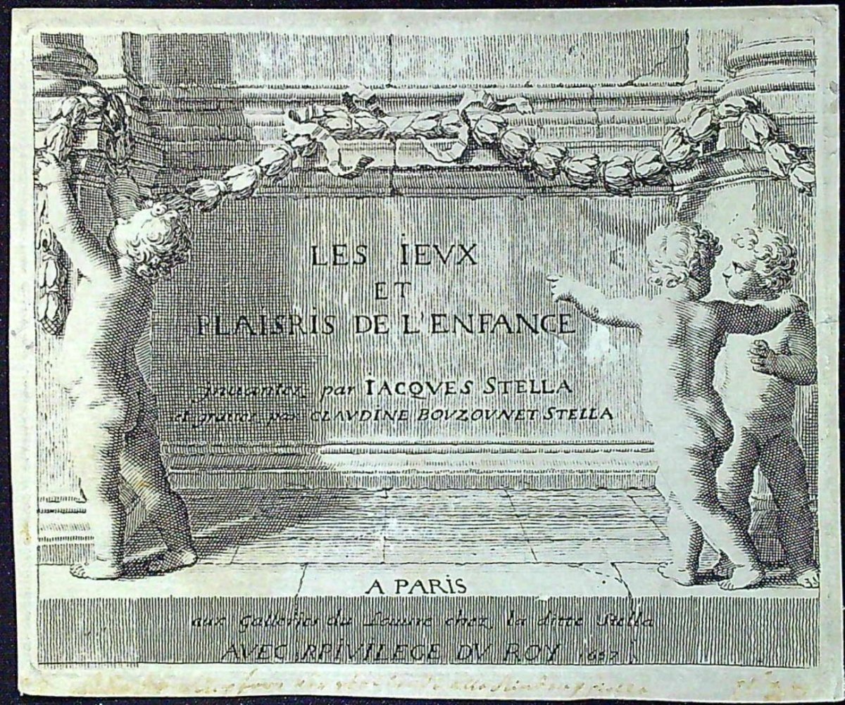 LES IEUX ET PLAISRIS DE L´ENFANCE.