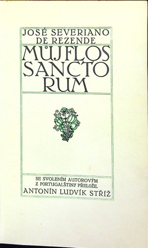 Můj Flos Sanctorum.