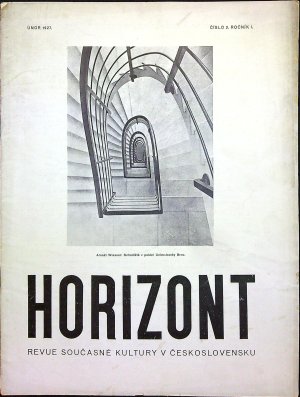 Horizont. Revue současné kultury v Československu. Číslo 2. Ročník I.
