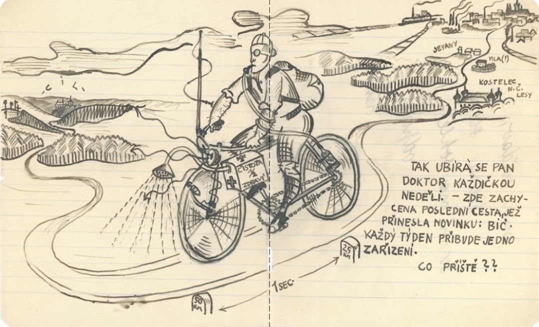 Akvarely a scénické návrhy (1917-1922)