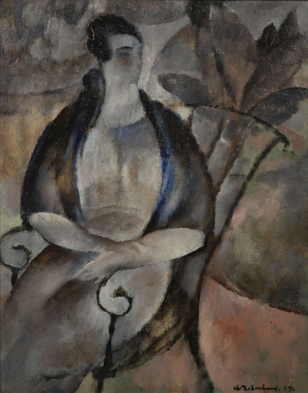 Femme assise