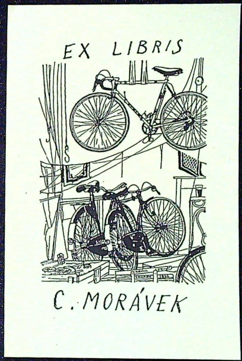 Ex libris C. Morávek